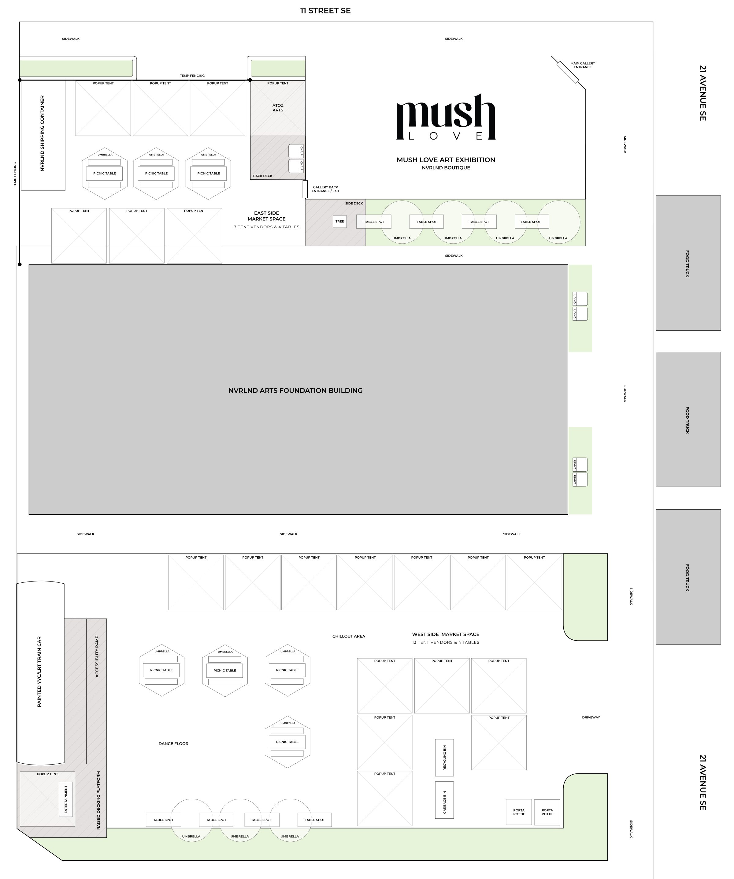 Tentative 2025 Mush Love Site Map